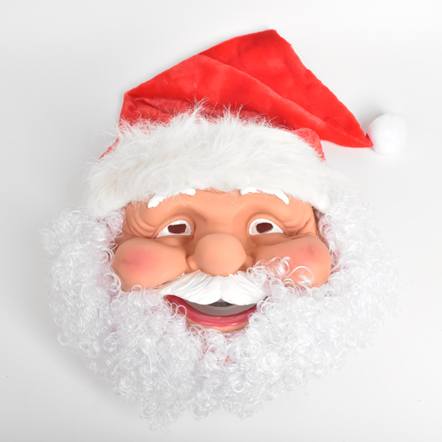 산타 마스크 가면 수염 할아버지 산타클로스 가면 크리스마스 머리띠 인생네컷 소품