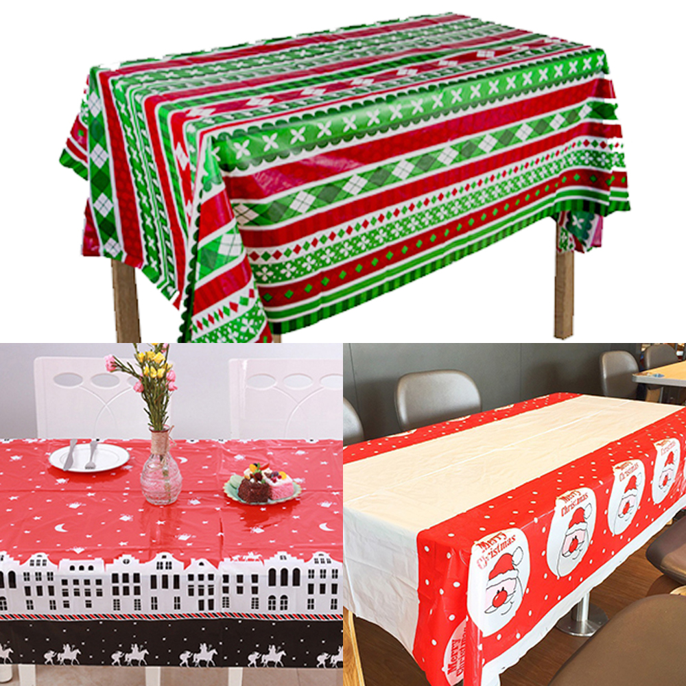크리스마스 포토존 테이블 장식 커버 파티 용품 트리 산타 꾸미기 장식품 탁상용